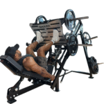 Leg Press 45° Innove profesional de fabricación nacional, estructura de acero reforzado y tapizado ergonómico, ideal para entrenamiento de piernas y glúteos.