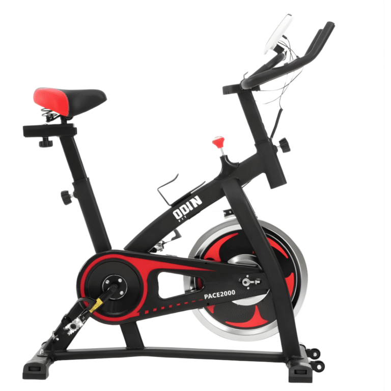 Bicicleta ergométrica Odin Fit PACE2000 para entrenamiento de spinning en casa.