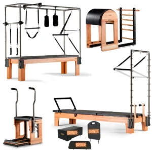 Kit Estudio de Pilates completo Kauffer disponible en Paraguay con equipos profesionales.