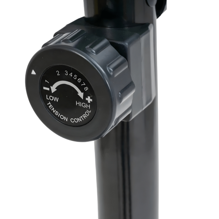 Bicicleta ergométrica plegable Odin Fit modelo Century con estructura compacta y ligera.