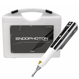 Equipo de láser terapéutico Endophoton Lite 904nm de KLD Biosistemas, diseñado para fisioterapia, medicina y estética, con entrenamiento en vivo incluido.