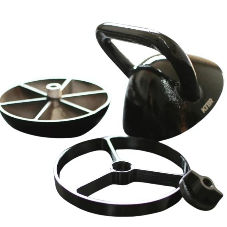 Kettlebell de Aluminio KTBR ajustable con garantía de 12 meses para entrenamiento funcional y fitness profesional