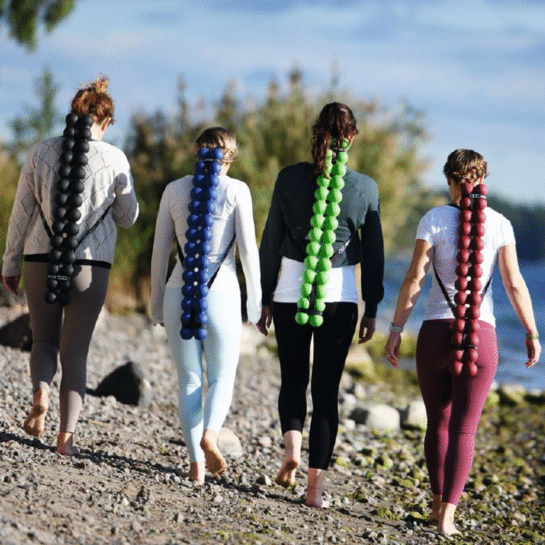 Detalle SPINEFITTER by SISSEL Paraguay – esferas gemelas de alta precisión para descompresión vertebral