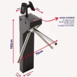 Catraca M1 Facial Dupla – Control de Acceso Inteligente con Doble Lector y Producción Propia
