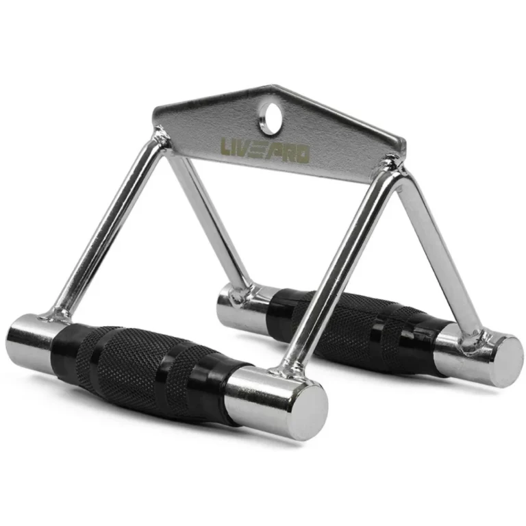 Agarre de Tríceps Cromado Liveup LP8192G – Producción Brasileña de Calidad Superior