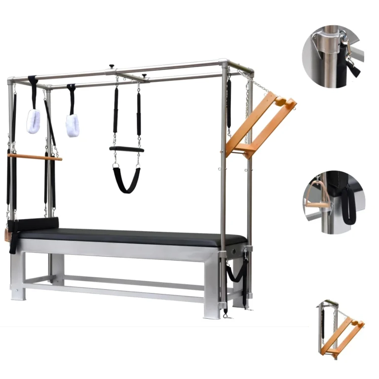 Cadillac Aluminum – Camilla de Pilates Clásica en Aluminio para Estudios Profesionales en Paraguay