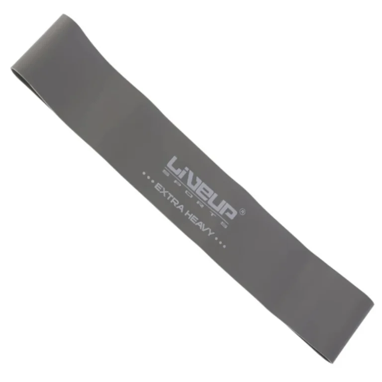 Mini Band LiveUp Cinza Extra Fuerte | Máxima Resistencia Paraguay
