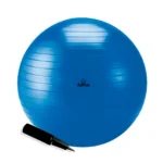 Pelota Suiza con Bomba Anti-burst 75 cm Azul – Arktus