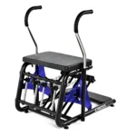 Producción Brasileña, Ingeniería de Precisión y Calidad por Encima de Todo El Step Chair – Cross Pilates Arktus es un equipo profesional desarrollado y fabricado en Brasil bajo estrictos